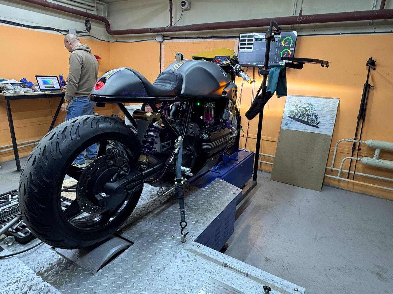 BMW motorcycle project detail